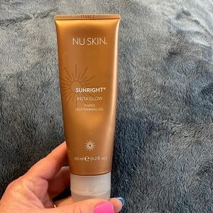 NU SKIN sunright insta glow tinted self tanning gel